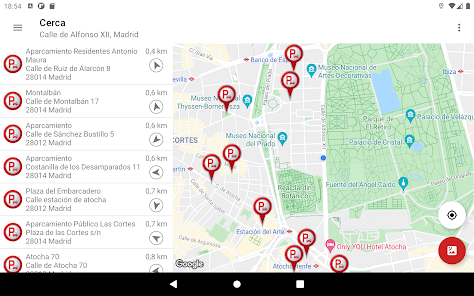 Captura 5 Buscador de estacionamiento android