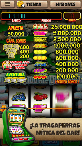 Android application El Tesoro de Java -Tragaperras screenshort
