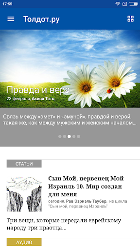 Android application Толдот screenshort