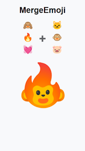 Creador mezcla pegatinas emoji