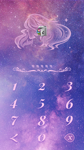 AppLock Theme Virgo Screen 2