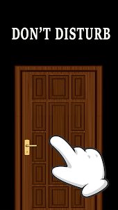 Open door! Don’t disturb cat!