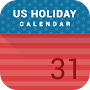 US Calendar 2022 With Holidays