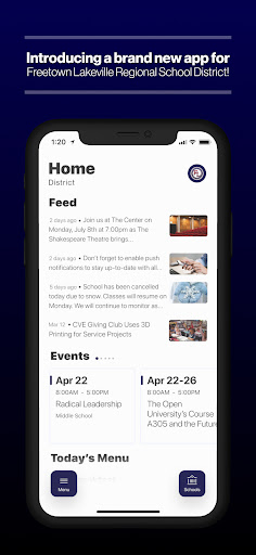 Android application Freetown - Lakeville RSD screenshort