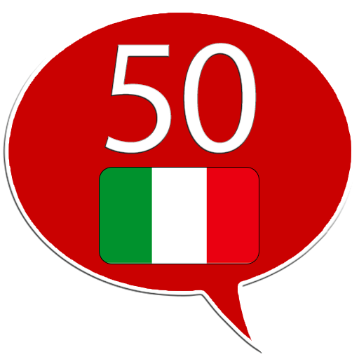 Learn Italian - 50 languages logo