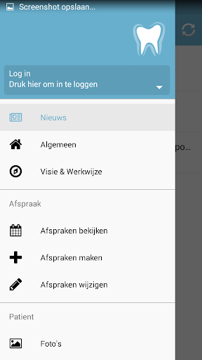 Android application iOrtho screenshort