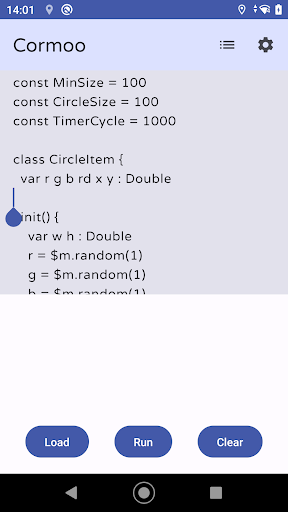 Android application Cormoo screenshort