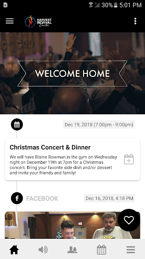 Harvest Revival Center Screen 2