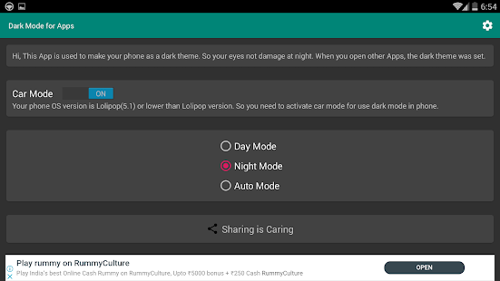 Dark Mode for Apps & Phone UI | Night Mode 2.9 screenshots 7