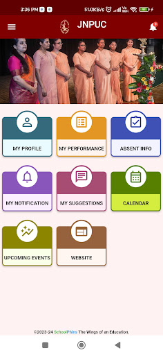 JNPUC, BANGALORE Screen 2