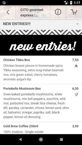 CITO Gourmet Express Screen 3
