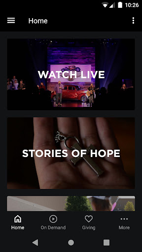 Android application County Line Church App screenshort