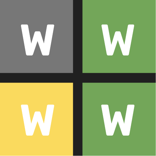 Guess the Word, A Wordy Game logo