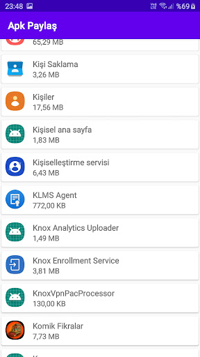 Apk Paylaş Screen 2