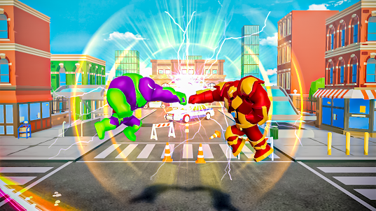 Mini Superhero Fighting Games