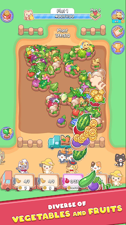 Game screenshot Kitty Farm Harvest hack