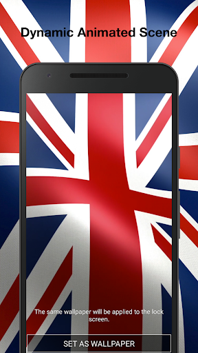 British Flag Live Wallpaper Screen 2
