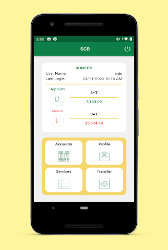 SCB mBanking Screen 3