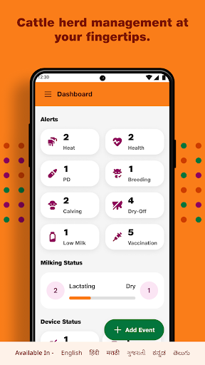 JioGauSamriddhi: Smart Dairy Screen 3