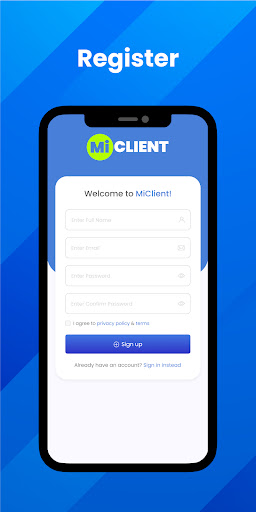 Miclient Screen 2