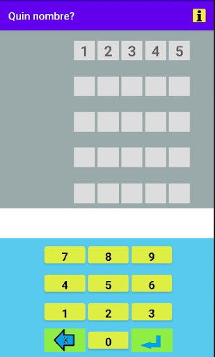 Quin nombre? Screen 2