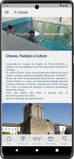 Termas Chaves: Turismo Termal Screen 2