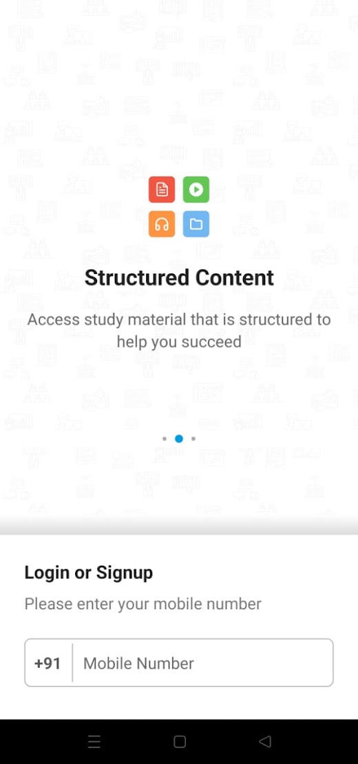 Android application SGSCC screenshot