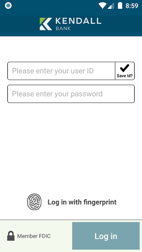 Kendall Bank Mobile Business Screen 2