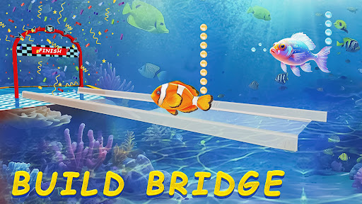 Fish Bridge Race Fishing Games Screen 2