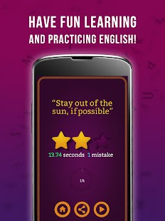 Learn English Sentence Master Captura de pantalla