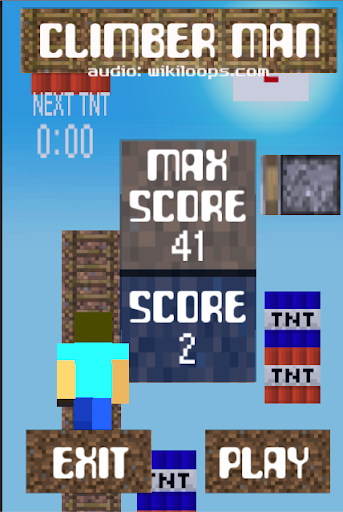 Android application Climber Man screenshort