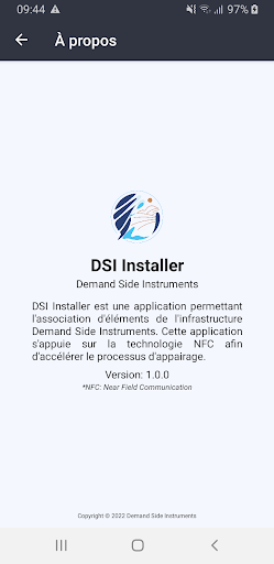 DSI Installer Screen 2