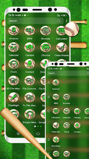 Baseball Bat Theme Screenshot 2 - AppWisp.com