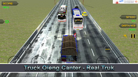 Truck Oleng Canter - Real Truk