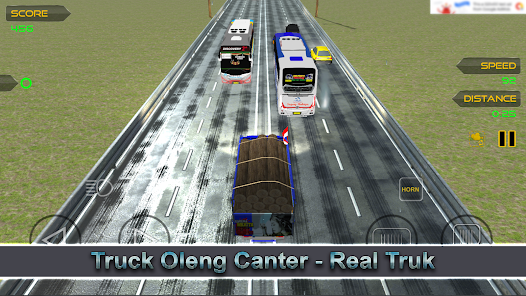 Truck Oleng Canter - Real Truk  screenshots 3
