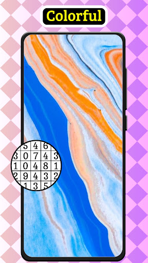 Paint By Number Abstract Game