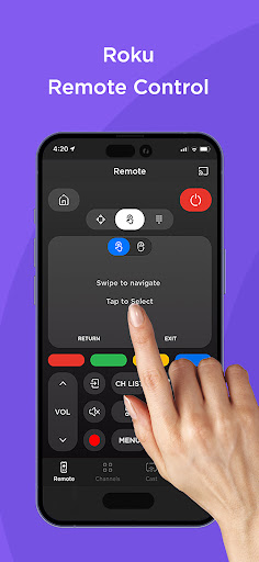 Roku Remote & TV Cast Screen 2