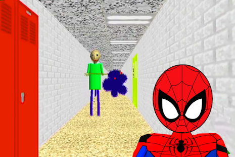 Baldi's Basics Spider Classic apktreat screenshots 2