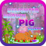 Cover Image of Download Delighted Brown Pig Escape - A2Z Escape Game 0.1 APK