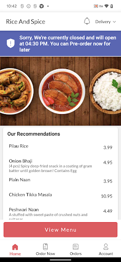 Rice And Spice Screen 2