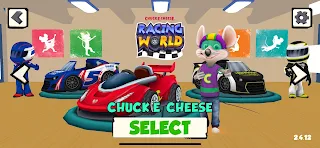 Chuck E. Cheese Racing World - Screenshot 1