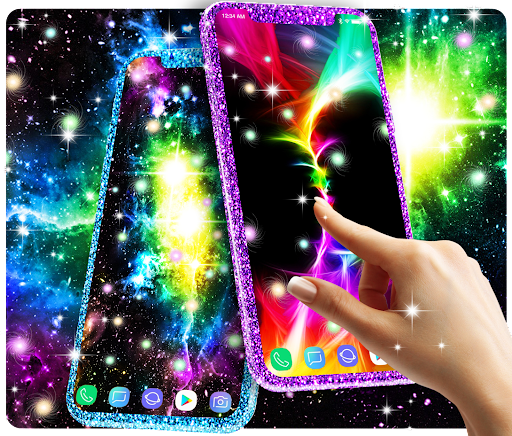 Glowing live wallpaper Screen 3