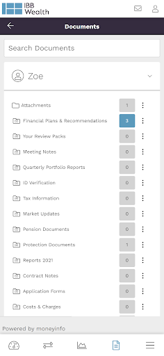 MyIBBWealth Screen 2