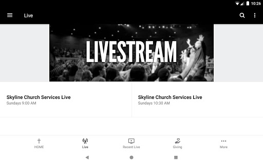 Screenshot of Skyline Church San Diego