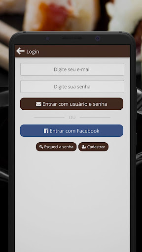 Sabores do Oriente Delivery Screen 2