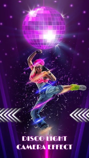 Android application Disco Light Camera Effect screenshort