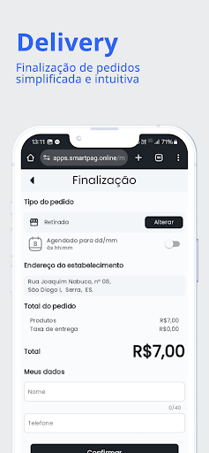 Smartpag Menu Screen 3