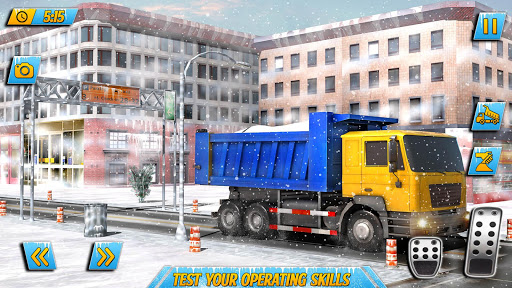 Snow Heavy Excavator Simulator 2021.11.1 screenshots 2