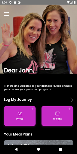 Android application Tuff Girls Fitness screenshort