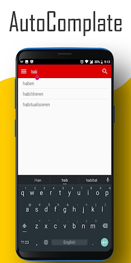 Deutsche Konjugation Screen 3